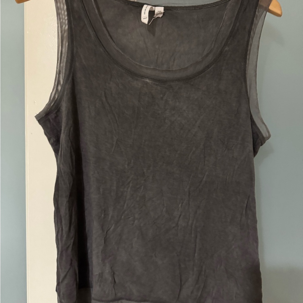 Gray Sleeveless Top size medium